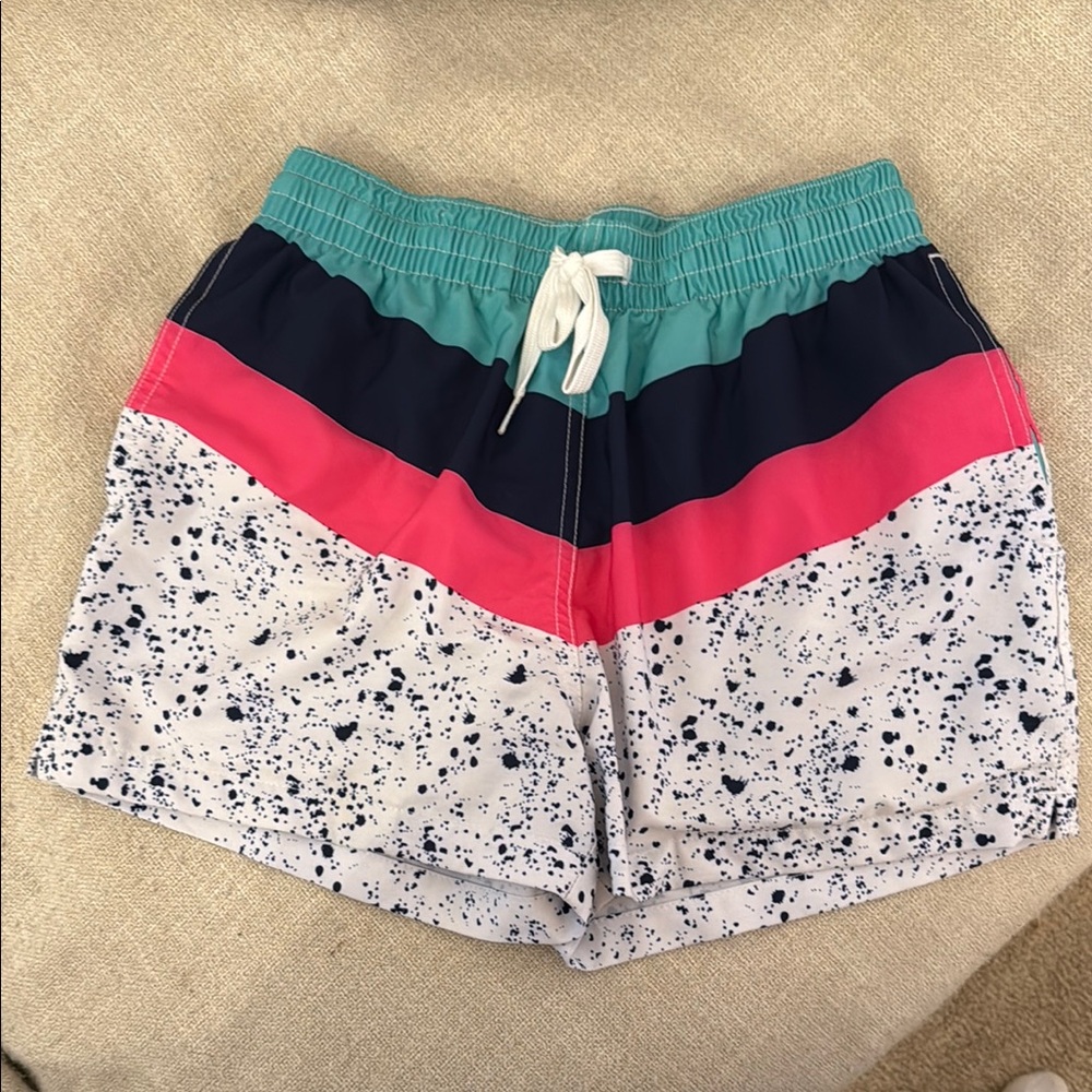 Colorful Patterned Swim Shorts
